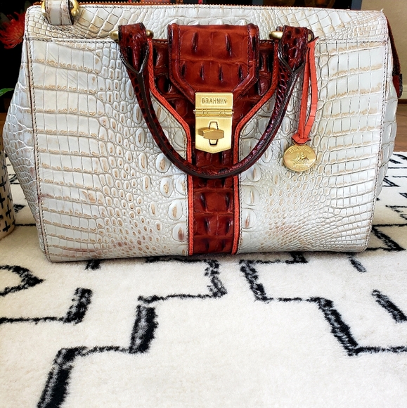 BRAHMIN - The Most Beautiful Brahmin Satchel EVER!!! - Picture 3 of 7